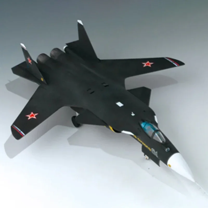 Non-finished product 1:72 Scale Russian SU-47 Berkut Plastic simulation aircraft model Souvenir gifts for adult boy