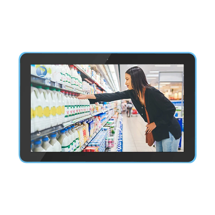 Tablet Android 13.3 Inci 14 Inci Layar Sentuh Ips Tablet Pc Nfc Poe Pemasangan Dinding Tablet Android 11