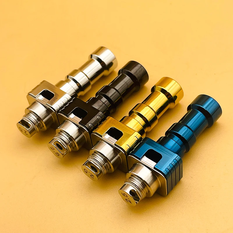 VAPE kontrl mkro สไตล์ rba Bridge 316ss MTL ถังสำหรับ billet/bb/boro MOD พร้อม Air PIN 1.0/1.2 /2.5 / 3.5 / 4.0mm
