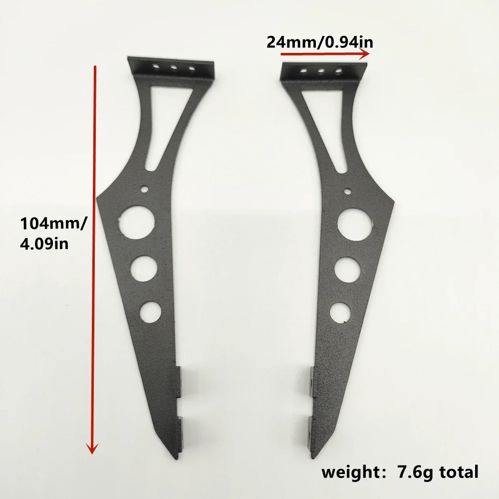 Tylny Spoiler metalowego tylnego skrzydła CatRC do samochodu rajdowego samochód do driftu na wyścigi drogowe 1/10 RC TAMIYA TT02 XV01 TT01 PTG2 HSP 94123 FW06 SAKU