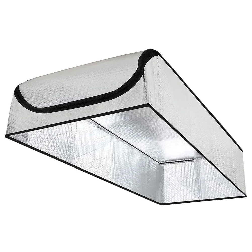 

Hinge Folding Door Automatic Aluminum Foil Attic Insulation Cover for Staircase