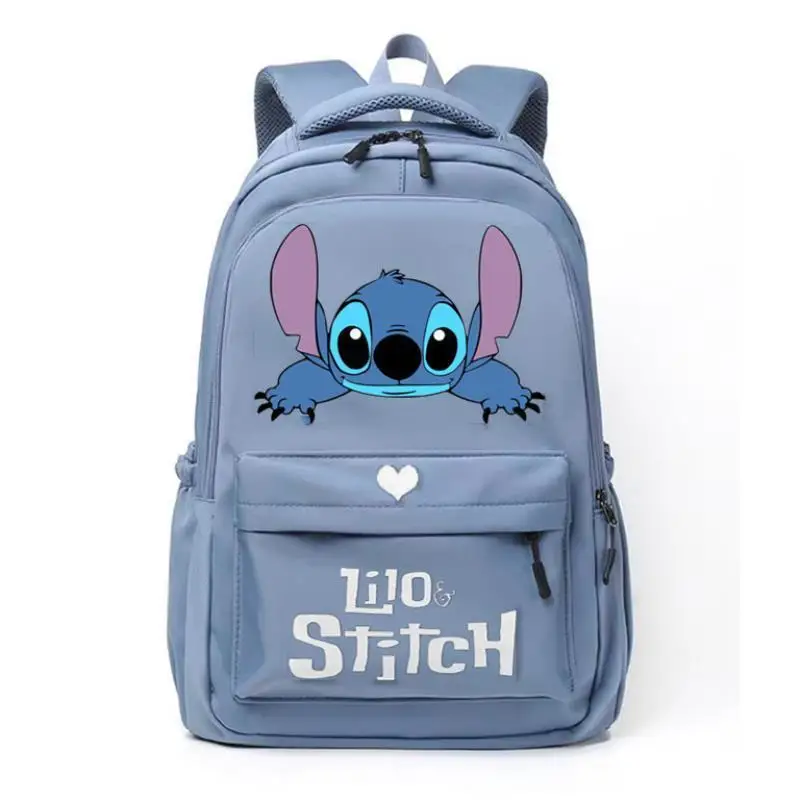 Disney Stitch tornister Lilo i stich kreskówka plecak szkolny pojemna na laptop torba kawaii plecak prezent urodzinowy