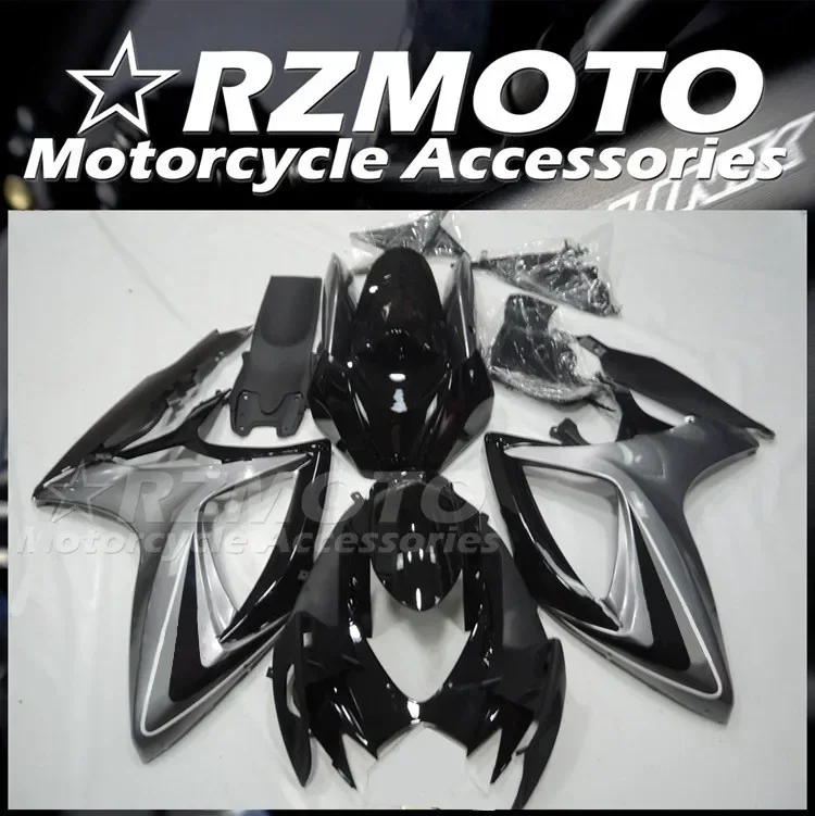 

Injection Mold New ABS Fairings Kit Fit For Suzuki GSX-R600 750 K6 2006 2007 06 07 Bodywork Set Black Gray