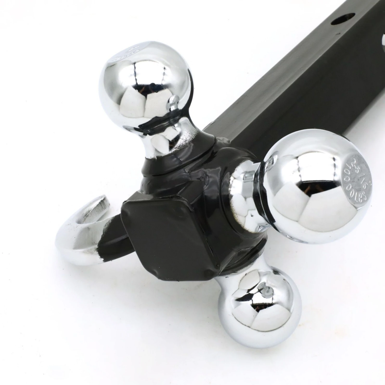 Triple-Ball Mount with Hook Versatile Trailer Hitch with Hook Triple-Ball Mount Long-Lasting Hardware Adjustable view 5
