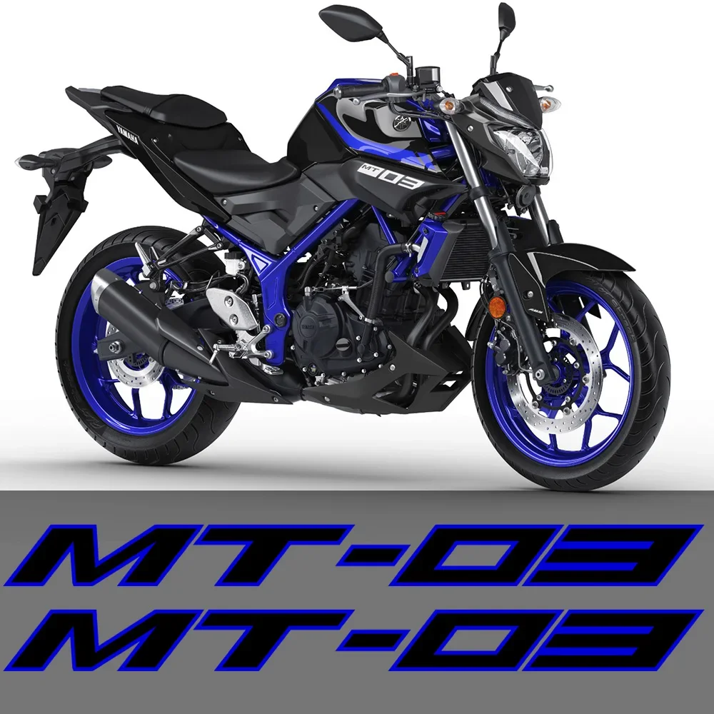 Tank Pad Stickers Motorcycle MT 03 For YAMAHA MT-03 MT03 MT 03 Wheels Rims Helmet Decal Stripes Wheel Rim 2017 2018 2019 2020