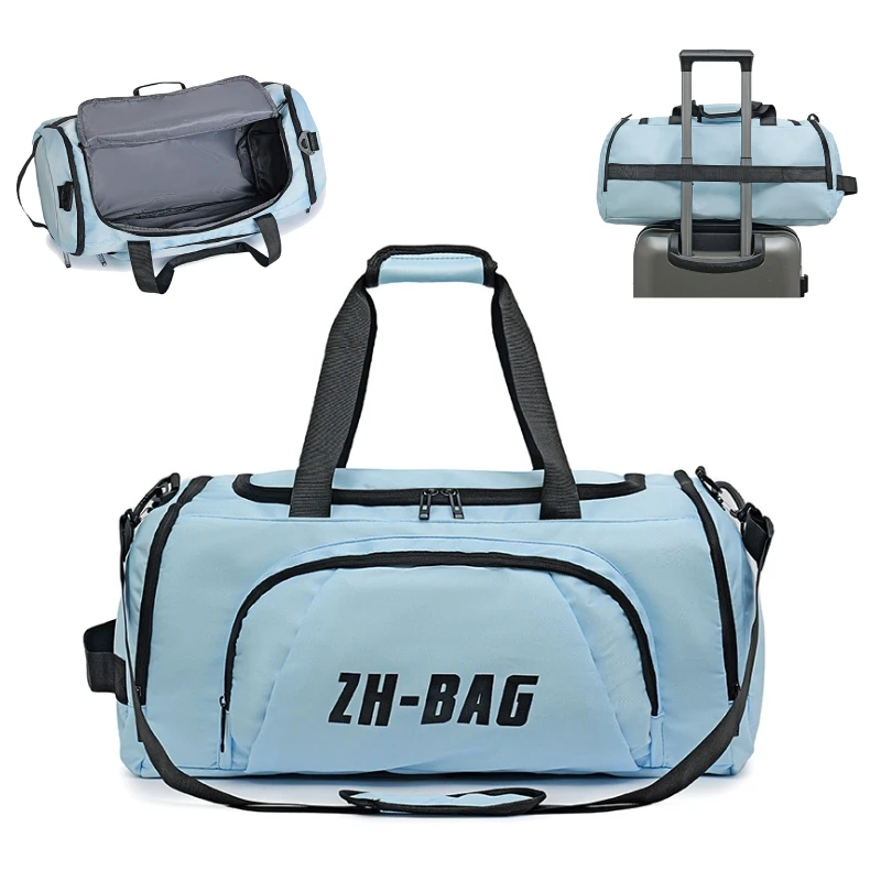 

Sports Gym Bag Portable Fashion Travel Duffel Bag Large Capacity Luggage Storage Handbag Casual Movements Fitness Crossbody Bag