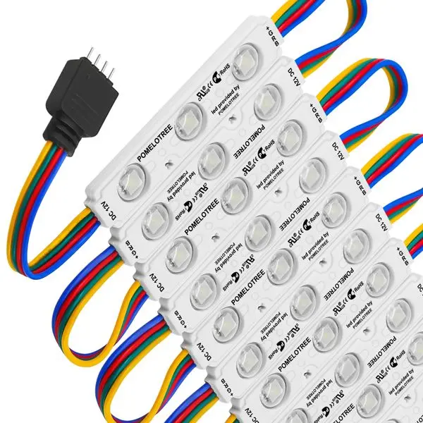 

Waterproof 5050 SMD RGB LED Module Light Store Front Window Letters Sign Lamp