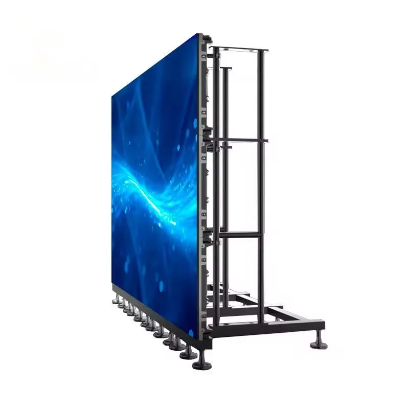Hot Selling Customized P2.5 Indoor OutdoorFlexible LED Video Wall Display Screen Special Shape Soft LED Module customize