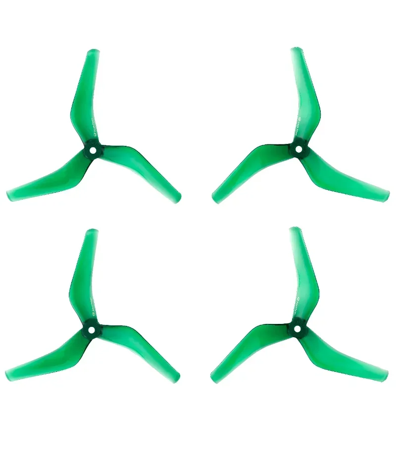 10Pairs AZURE POWER BSP 6145 6.1X4.5X3 3-Blade PC Propeller BIG SMOOTH PROPS for RC FPV Racing 6inch Long Range LR6 Drones