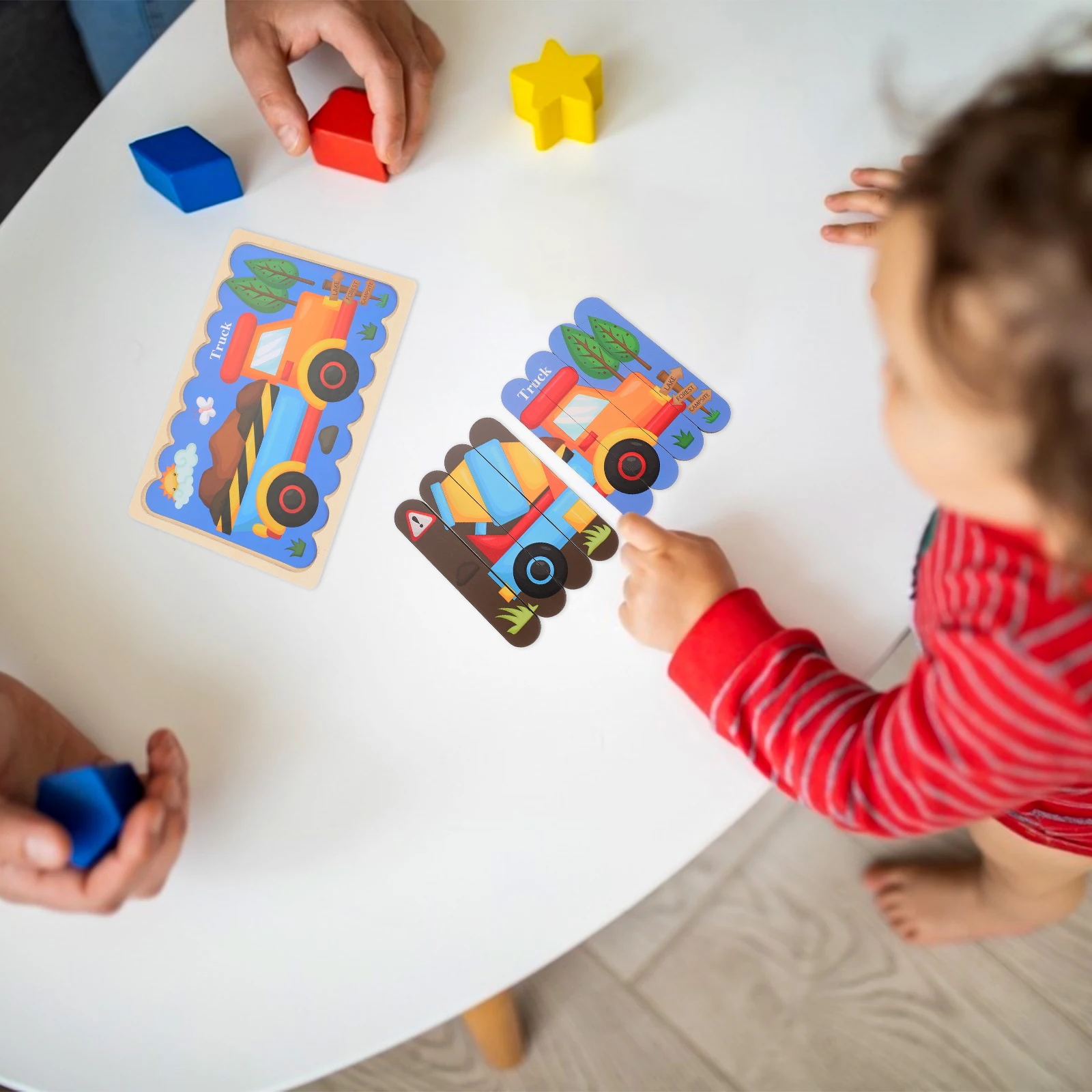 Quebra-cabeça de madeira brinquedos crianças brinquedo educativo crianças brinquedo educativo criança quebra-cabeça pensamento lógico criança jogos de aprendizagem