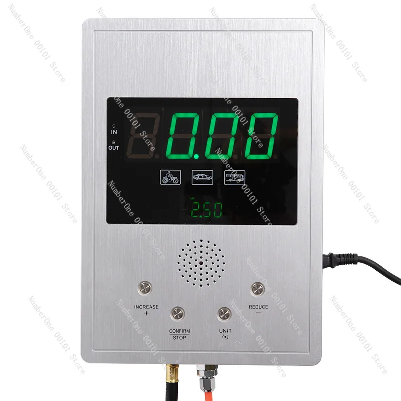Automatic tire inflator preset pressure automatic charging and deflating car tire inflator