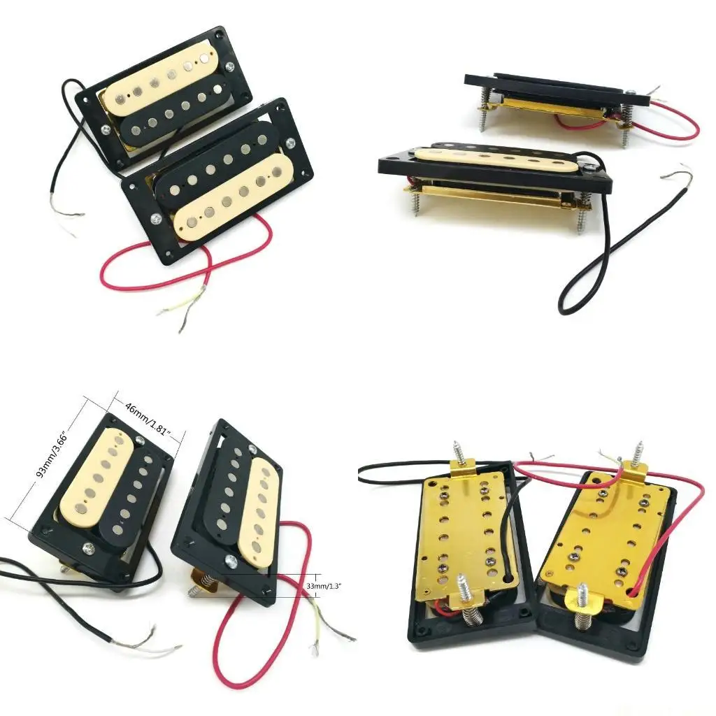 

31BE Электрогитара Хамбакер, Звукосниматель для электрогитары, Электрогитара, 50/52 мм