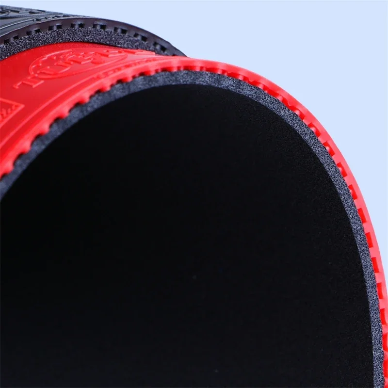 KOKUTAKU Medium Hard Black Sponge 2.1MM Super Tacky Table Tennis Rubber for Training Ping Pong Rubber Sheets Tuple 007