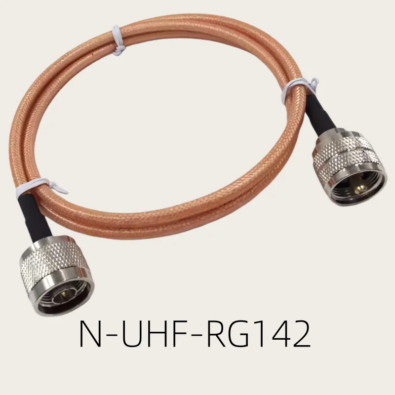 RG142 Cable N to UHF Male Plug & Female jack Nut Bulkhead Right Angle Connector SO239 PL259 to N 50ohm RF Coaxial Pigtail Jumper