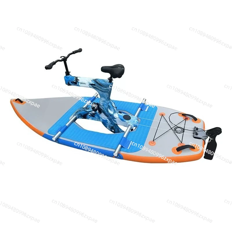 Single Water Bike Inflatable Leisure Wading Bike Single Water Sports Veneer Pedal Bike