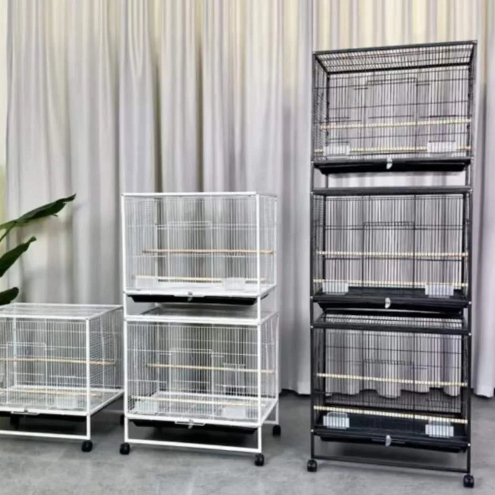 medium and large square group , tiger skin, peony, parrot , breeding , stackable flying bird cage, spot