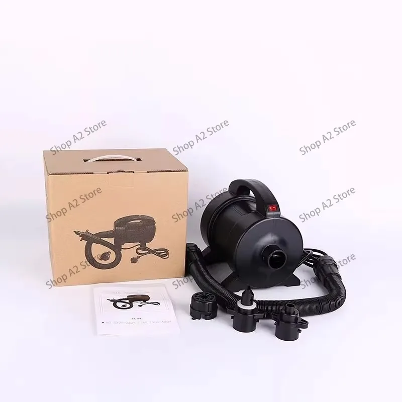 1600W Electric Air Pump Inflator Deflator Outdoor Pump for Inflatable Castle Pool Kayak Yoga Ball Inflatable Boat 220V