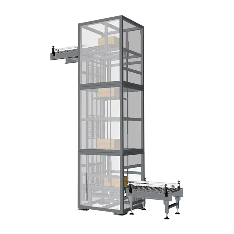 EXW Automatic Hydraulic Vertical Reciprocating Conveyor Pallet Transfer System For Heavy Duty Industrial Production Line
