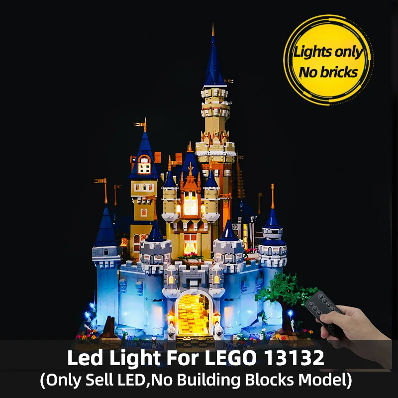 Building Blocks LED Light Kit Compatible for LEGO Death Star Wars Harry Potter Mercedes F1 Technic 75159 75978 42171