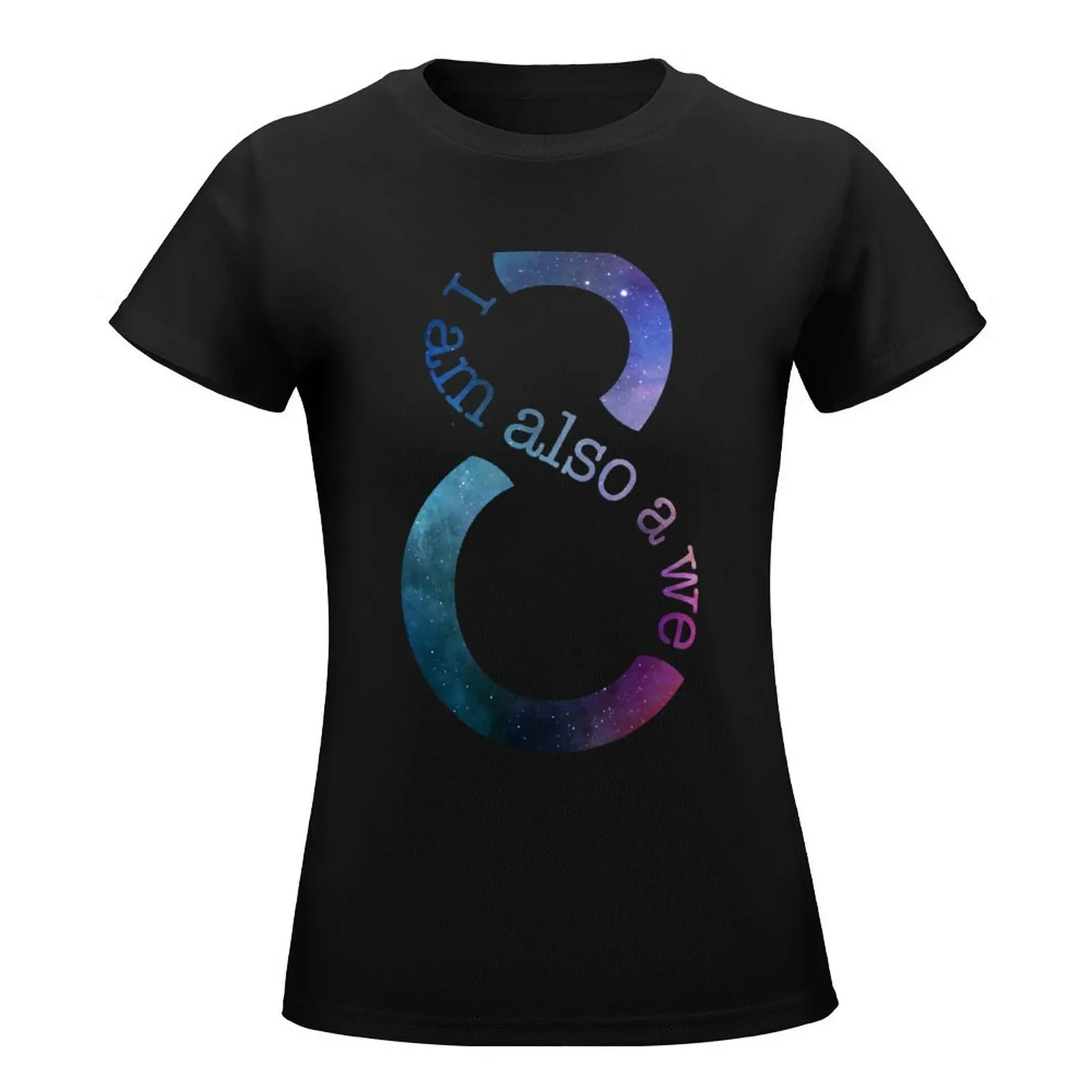 Sense8 - I am also a we GALAXY edition T-Shirt Aesthetic clothing kawaii clothes funny workout t shirts for Women