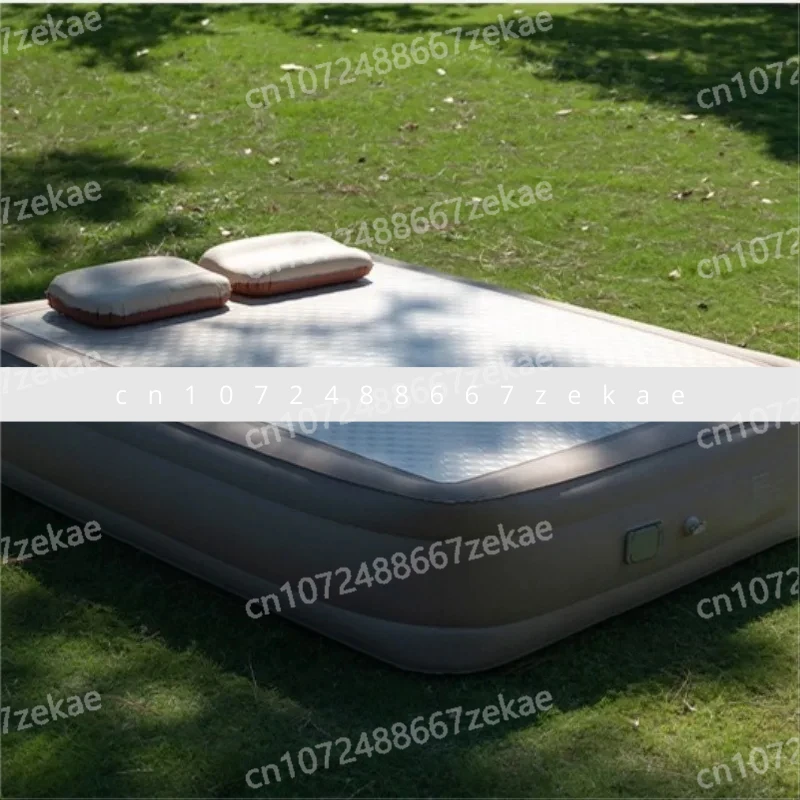Cómoda colchón de Camping grueso, Picnic en la playa, colchón de aire inflable automático duradero, engranajes para dormir para acampar al aire libre