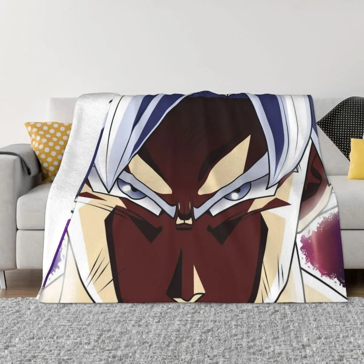 

Одеяло в стиле аниме Dragon Ball Z Dragonball, фланелевое уютное ультра-мягкое одеяло для кровати, ковер