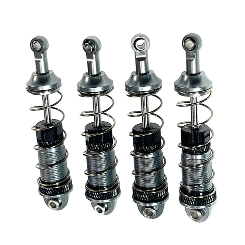 Smart-4 Pz In Lega Anteriore Posteriore Ammortizzatore Olio Per MJX 16207 16208 16209 16210 H16 H16BM 1/16 RC Auto Aggiornamenti Parti
