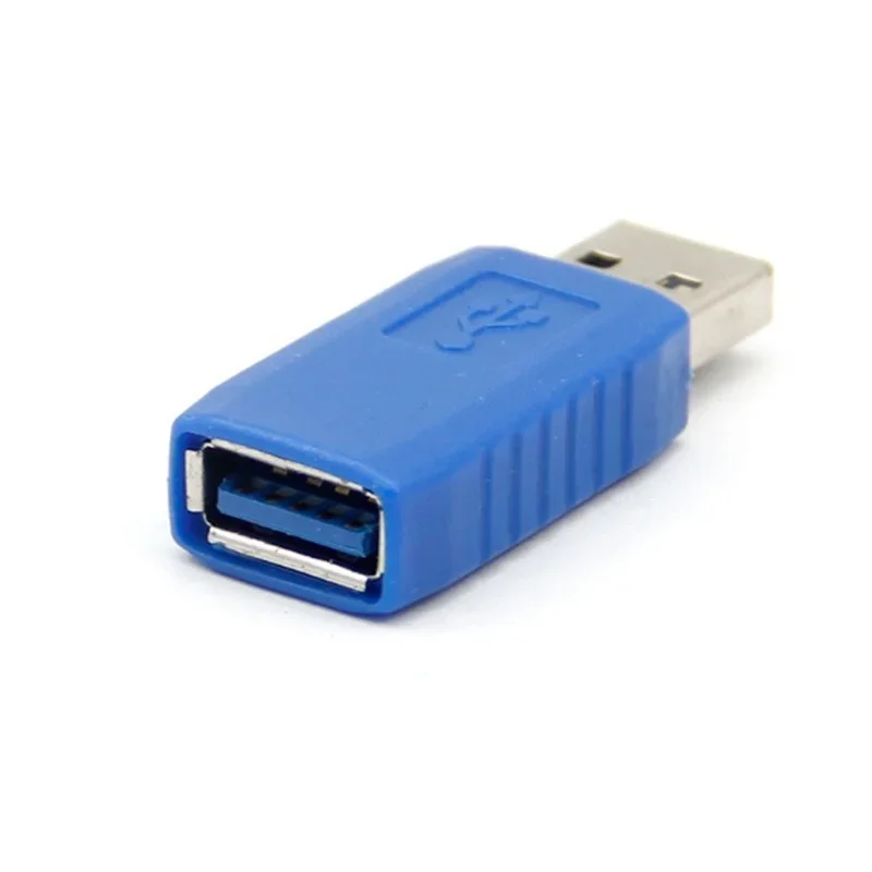 Chuẩn Kết Nối USB 3.0 Mở Rộng Loại Một Nam Đến Nữ Adapter USB3.0 Sáng Đến AF Khớp Nối Bộ Chuyển Đổi Cho Laptop xanh Dương