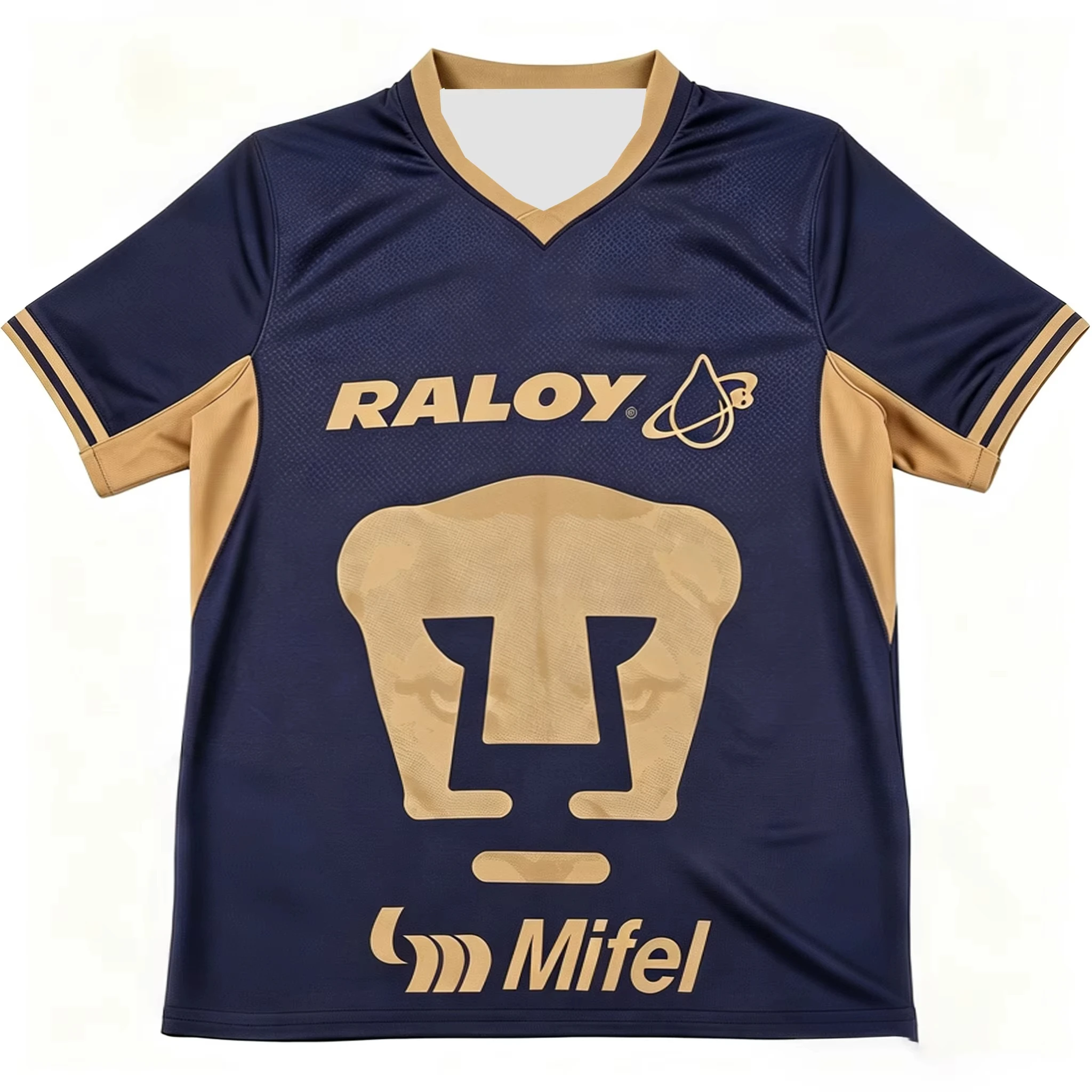 2026 UNAM 3D Printed Football Jersey Men's Summer Quick Drying Breathable Short Sleeved T-shirt Family Matching Clothing