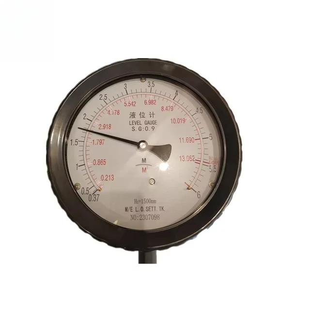 Tank Level Gauge Water Level Sensor HB-SPCG-150S Top Mounting Content Dial Type Level Gauge