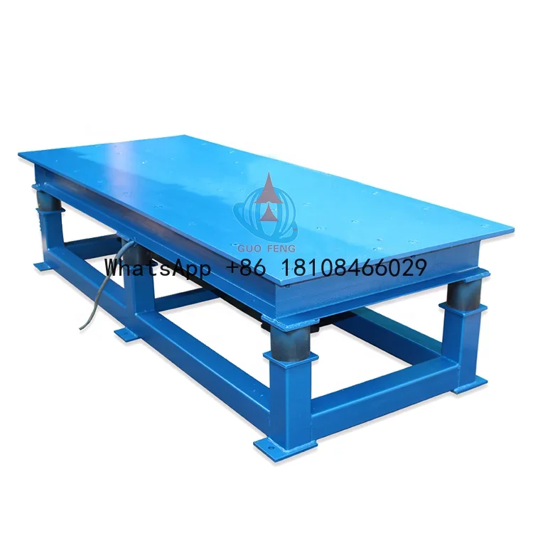 

Factory price vibrating table platform for concrete moulds machine