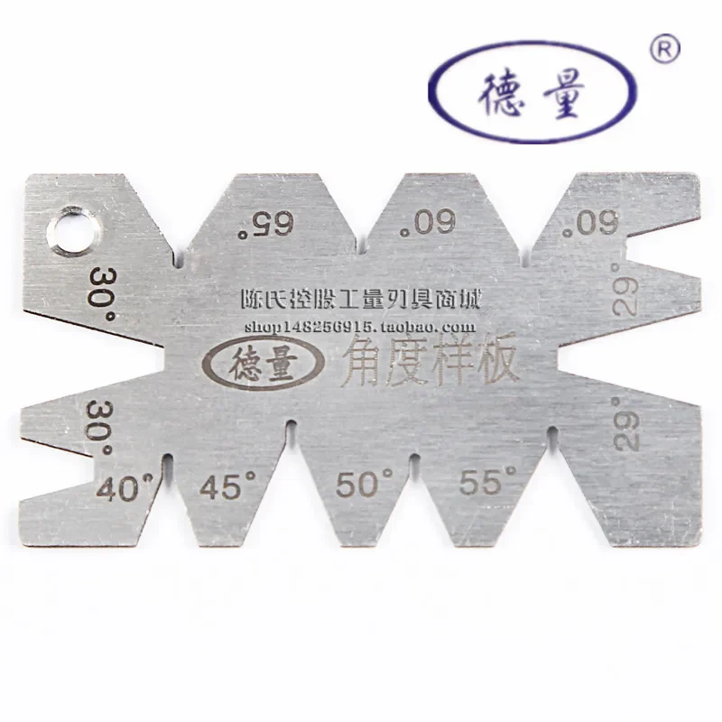 Thread turning tool drill bit tool template tool plate angle template gauge arc template stainless steel