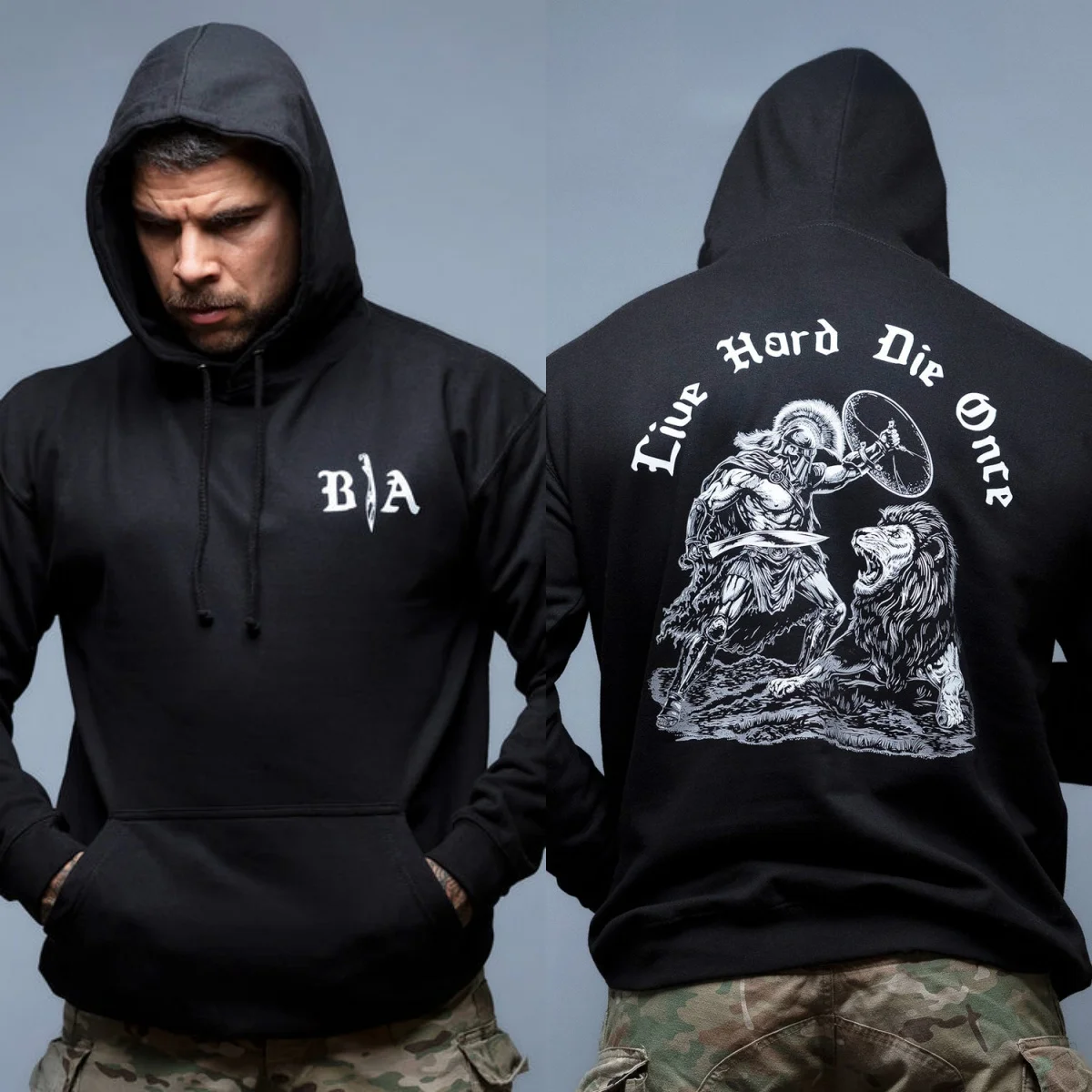 New Die Once Hoodie – Tactical Mindset Gear _ Brothers in Arms Graphic Cotton High-end Luxury Unisex Style Both of Men and Women