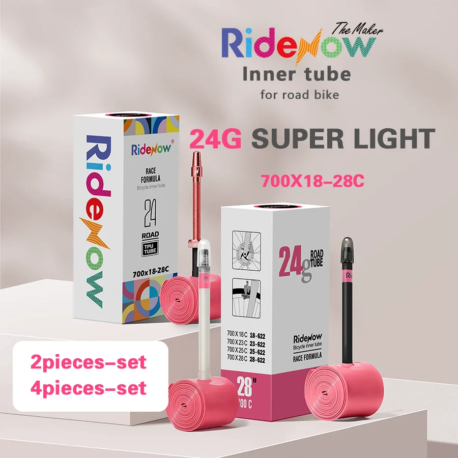 �y�Z�[�����zRideNow 700x18-32c/622 ���[�h���]�Ԓ��y�� 24 �O���� TPU �C���i�[�`���[�u�v���X�`�b�N/�����o���u�X�e�� 2/4 �Z�b�g