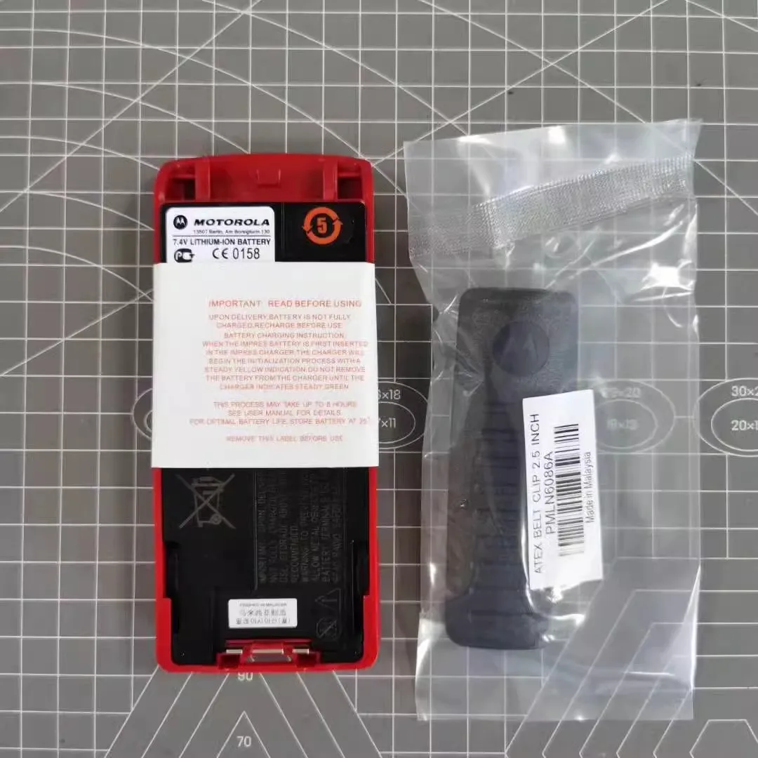 Batteria interfono antideflagrante Motorola MTP850Ex/Mtp810ex NNTN7383A per utenti walkie-talkie