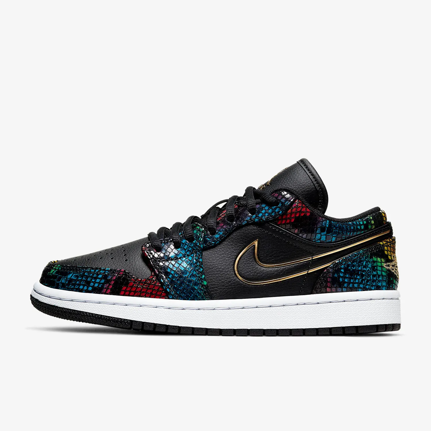 Nike genuine Air Jordan 1 Low men's and women's sports casual shoes CW5580-001
