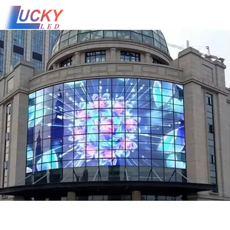 

High-End LED P3.91-7.81 Indoor Full Color Transparent Display Matrix 1000x500mm Screen Shopping Mall Glass Crystal Film Screen
