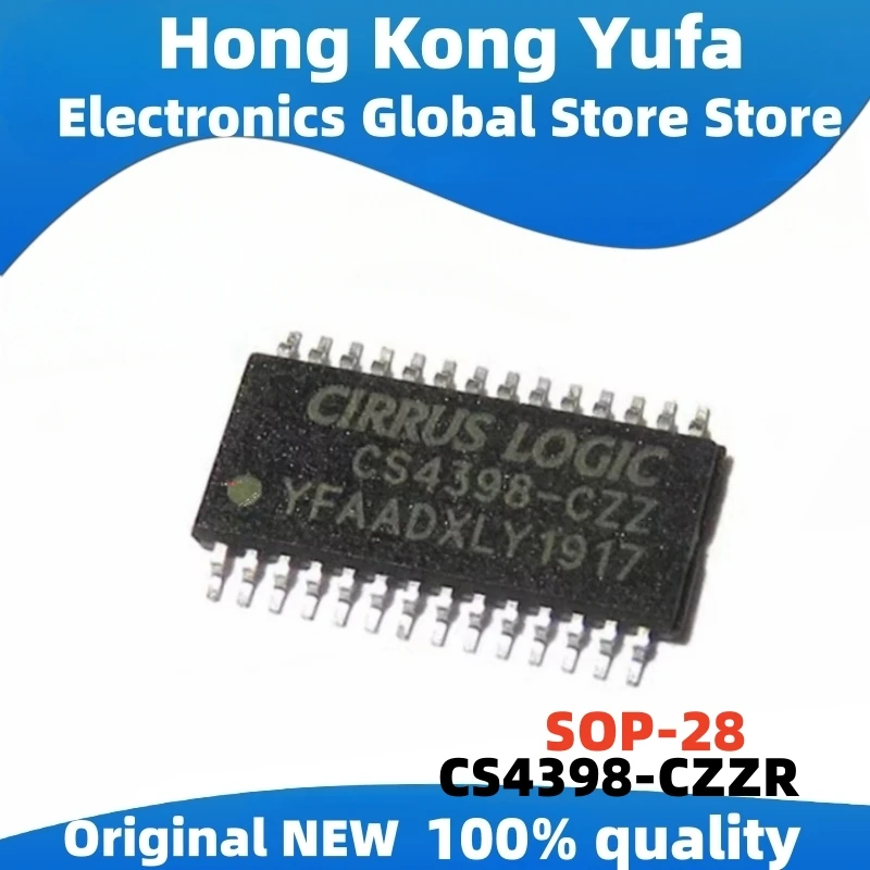 (1piece)100% New CS4398-CZZ CS4398-CZZR CS4398 sop-28 Chipset