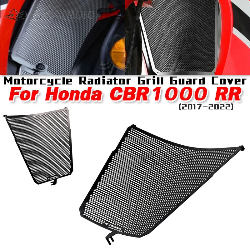 For Honda CBR1000 RR 2017-2022 Motorcycle Radiator Grill Guard Cover  Engine Cooler  Protection