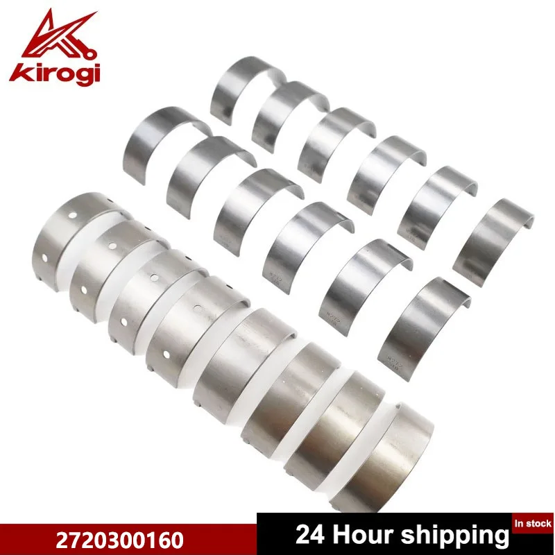 

20pc M272 Engine Connecting Rod and Crankshaft Main Bearing Set 2720300160 for Mercedes-Benz W204 W211 W164 X204 2.5L 3.0L 3.5L