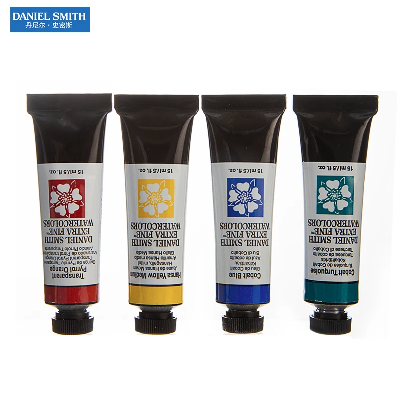 

Daniel Smith DS Подробная акварельная краска Художник Акварель 15 мл Тюбик Одиночная акварель Полный спектр монохромных красок