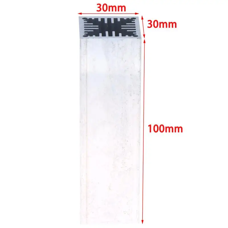Air-cooled Type Electronic Triple Tube Radiator Profile 30*30*100MM Power Tube Cooler Heatsink Wind Tunnel Heat Sink