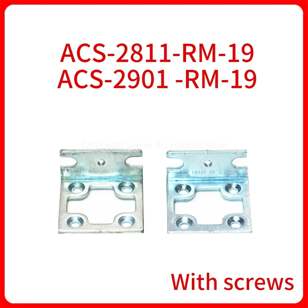 

Original ACS-2811RM-19 ACS-2901-RM-19 for 2811 2901 K9 Router Rack Mount Kit Ear Mounting Ear Mounting Bracket Accessories