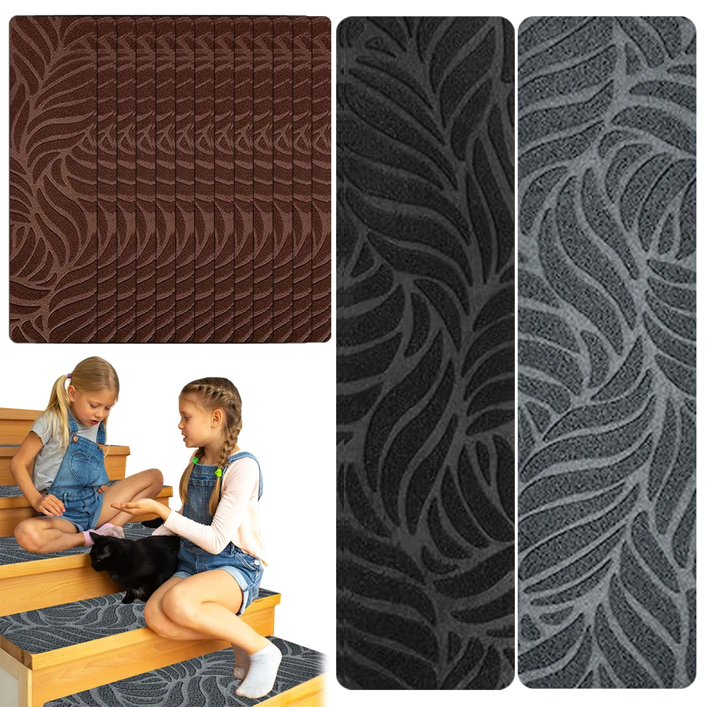 

Самоклеящийся противоскользящий коврик для ступеней 76x20 см, мягкий коврик для лестниц, коврики для ступеней в гостиной, скандинавские коврики для лестниц, ковры для ступеней