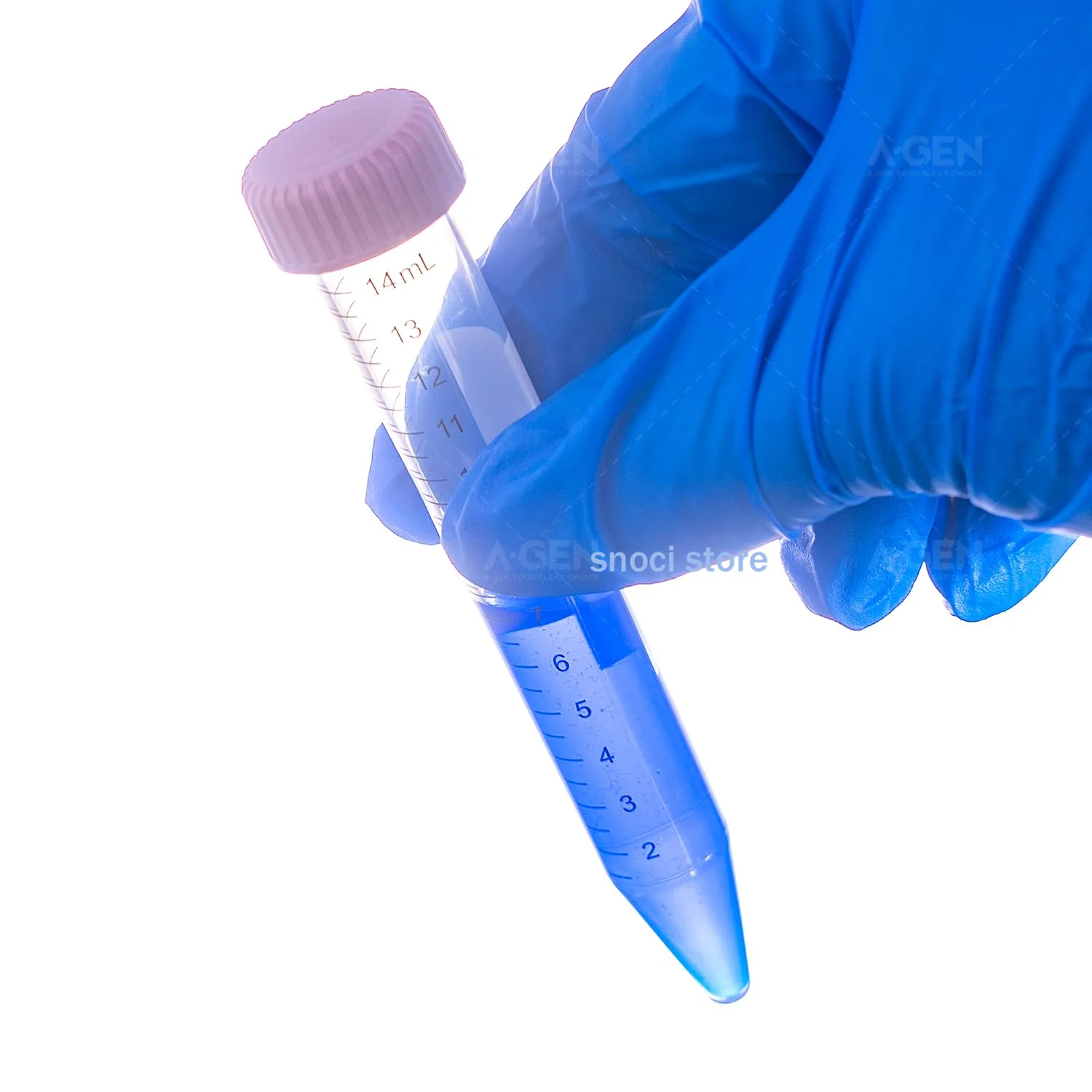 15-ml-Zentrifugenröhrchen mit Schraubverschluss, PP der Güteklasse USP VI, max. RCF 12000 x g, steril, DNase/RNase-frei, nicht pyrogend, autoklavierbar – Detail 7