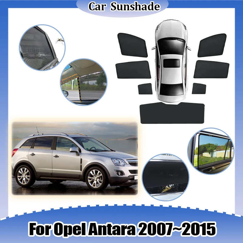 

Солнцезащитный козырек для Opel Antara Chevrolet Captiva Sport L07 2007-2015, теплоизоляционная шторка на боковое окно, аксессуары для защиты от солнца и обеспечения конфиденциальности