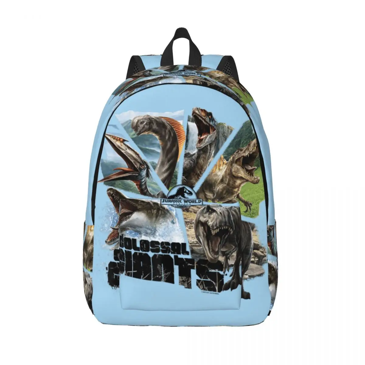 Jurassic World Rebirth Colossal Giants Herd Backpack Kawaii Backpacks Teen Trekking Pattern High School Bags Designer Rucksack