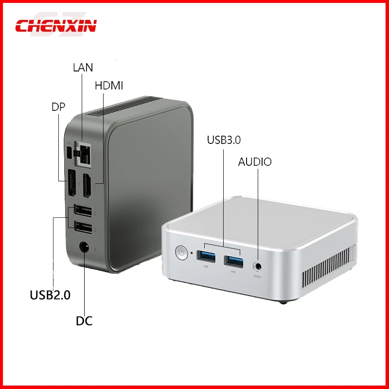 C0B كمبيوتر صغير Intel N150 0G/8G/16G/32G RAM 0G/128G/256G/512G/IT ROM Win11 Win10 Ubuntu Computer RJ45 DC BT WIFI HD Audio USB3.0 #6