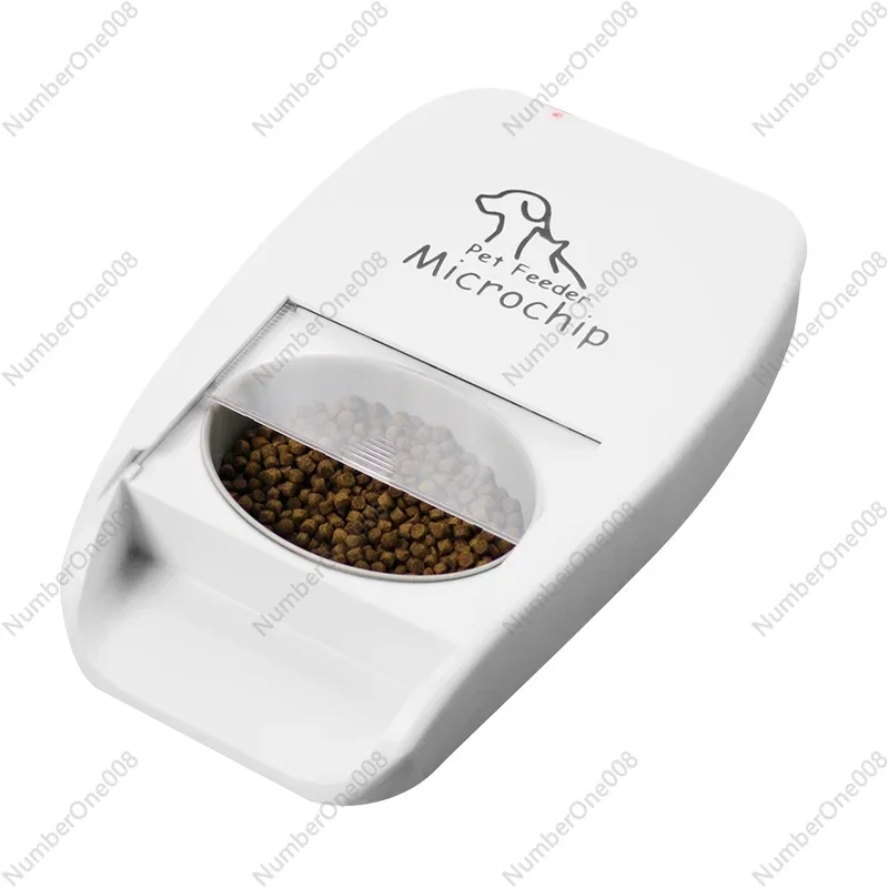 

Automatic Cat Feeder Auto Cat Food Dispenser Pet Wet and Dry Food Dispenser for Small Dogs with Microchip Sensing / Pet Bowls