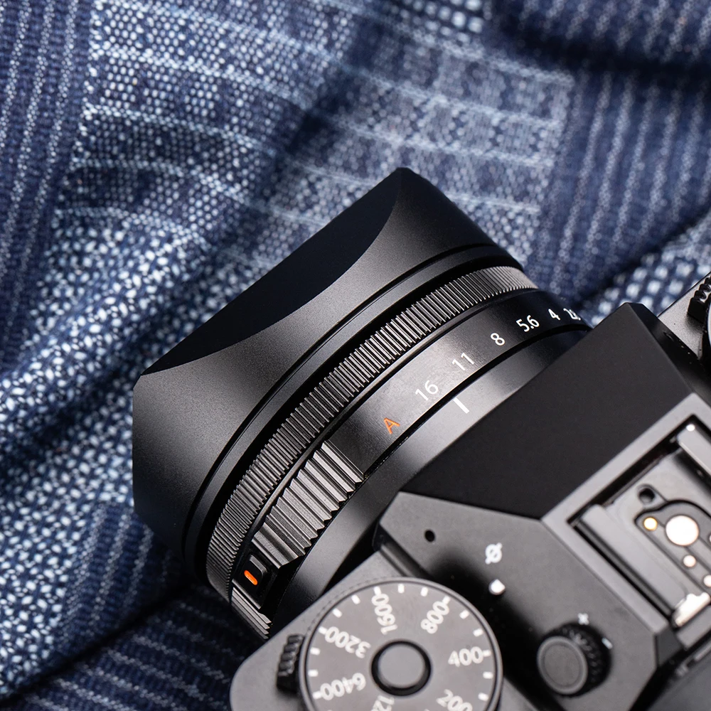 XE5 XF 27f2.8II Lens Hood with 39mm Adapter Ring for Fujifilm Fuji